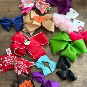 Colorful Hair Bow Set